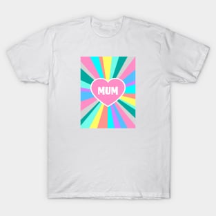 Mum Colour Burst T-Shirt